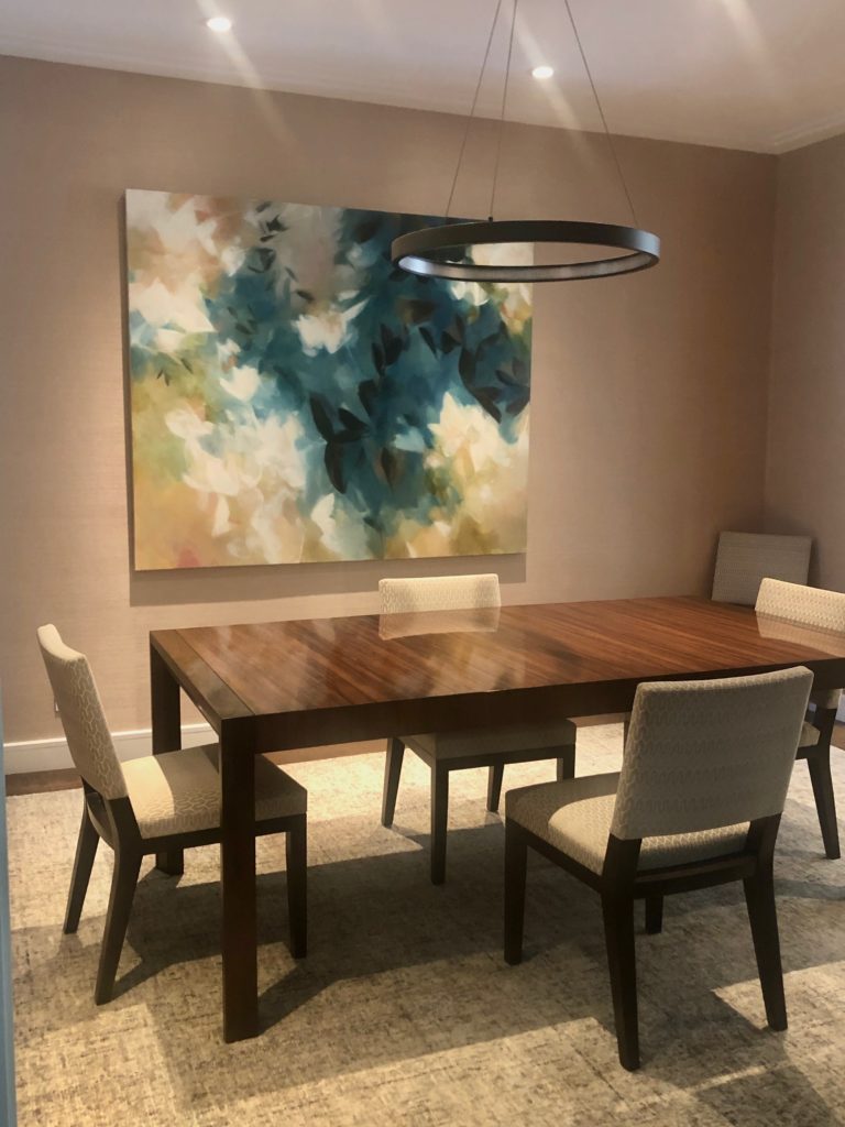 San Francisco Dining Room | Artist: Elise Morris